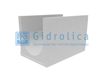 Лоток водоотводный бетонный коробчатый (СО-500мм), с уклоном 0,5%  КUу 100.65(50).65(56) - BGU-XL, № 40