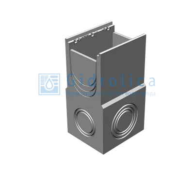 Пескоулавливающий колодец (СО-300), верхняя часть, с оцинк. насадкой ПКП 50.44(30).60 - BGZ-V