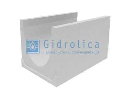 Лоток водоотводный бетонный коробчатый (СО-400мм)КU 100.54(40).525(44,5) - BGU-XL, № 15-0