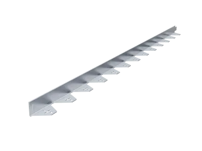 Бордюр Gidrolica Line Steel L-образный из оцинкованной стали 1200х40х45х1,5мм